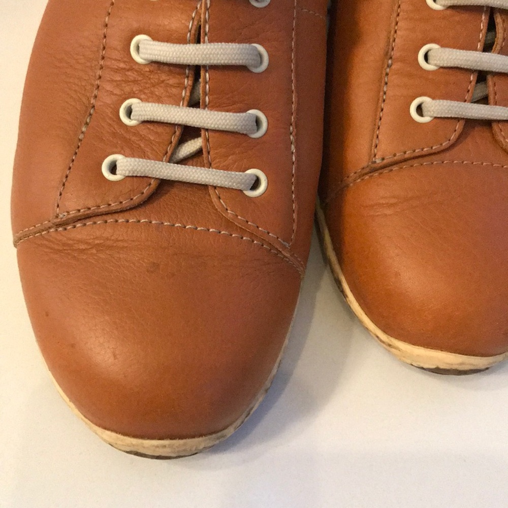 Prada Saddle leather sneakers - Picture 4 of 5